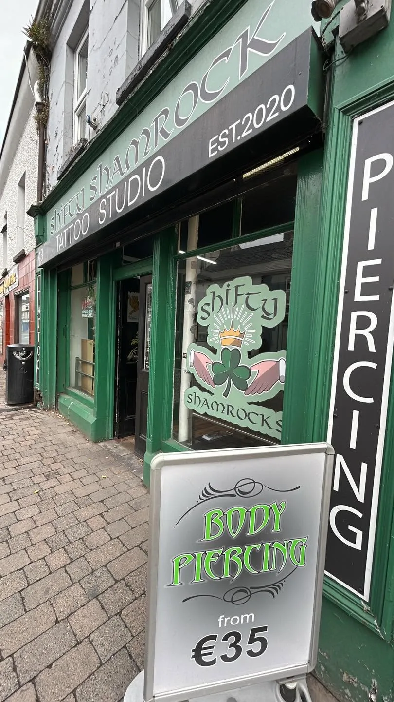 The green shopfront on Duke Street